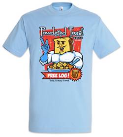 Urban Backwoods Powdered Toast Men Herren T-Shirt Blau Größe XL von Urban Backwoods