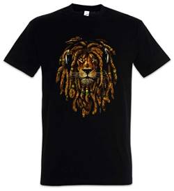 Urban Backwoods Rastafari Lion IV Herren T-Shirt Schwarz Größe XL von Urban Backwoods