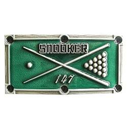 Urban Backwoods Snooker Table Gürtelschnalle für Wechselgürtel Buckle von Urban Backwoods