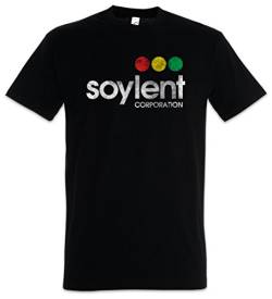 Urban Backwoods Soylent Corporation Herren T-Shirt Schwarz Größe 3XL von Urban Backwoods