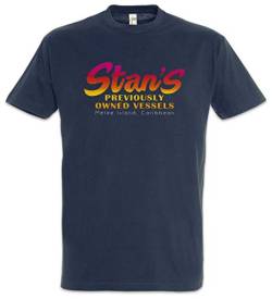 Urban Backwoods Stan's Herren T-Shirt Blau Größe L von Urban Backwoods