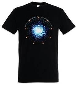 Urban Backwoods Star Portal Herren T-Shirt Schwarz Größe 4XL von Urban Backwoods