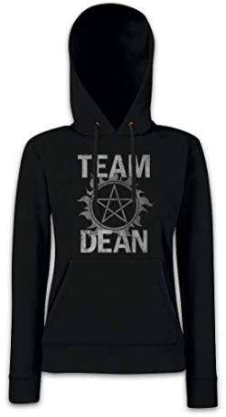 Urban Backwoods Team Dean Damen Kapuzenpullover Hoodie Schwarz Größe L von Urban Backwoods