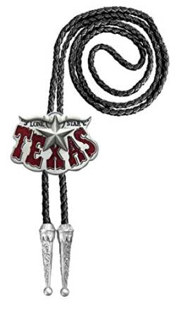 Urban Backwoods Texas Longhorn V Bolotie Western Country Krawatte Bolo Tie von Urban Backwoods