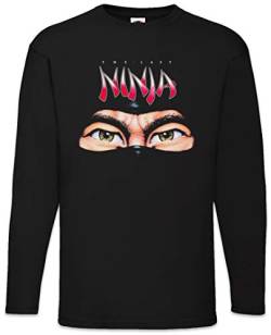 Urban Backwoods The Last Ninja Herren Langarm T-Shirt Schwarz Größe XL von Urban Backwoods