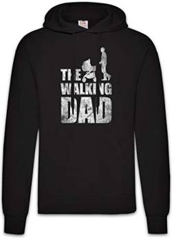 Urban Backwoods The Walking Dad Hoodie Kapuzenpullover Sweatshirt Schwarz Größe 2XL von Urban Backwoods