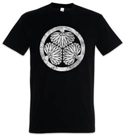 Urban Backwoods Tokugawa Clan Logo Mon Herren T-Shirt Schwarz Größe L von Urban Backwoods