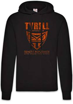 Urban Backwoods Tyrell Corporation Hoodie Kapuzenpullover Sweatshirt Schwarz Größe M von Urban Backwoods