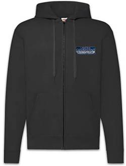 Urban Backwoods USCSS Covenant Shoulder Patch Herren Zipper Hoodie Kapuzenpullover Schwarz Größe L von Urban Backwoods