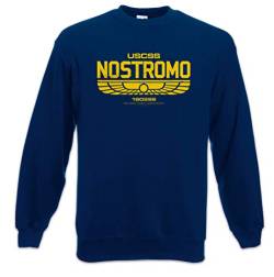 Urban Backwoods USCSS Nostromo Iv Sweatshirt Pullover Blau Größe 3XL von Urban Backwoods