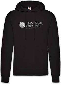 Urban Backwoods Universal Exports Hoodie Kapuzenpullover Sweatshirt Schwarz Größe L von Urban Backwoods