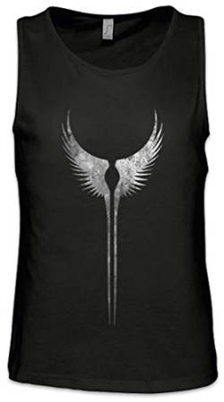 Urban Backwoods Valkyrie Wings Herren Männer Tank Top Training Shirt Schwarz Größe 3XL von Urban Backwoods