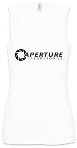 Urban Backwoods Vintage Aperture Laboratories Damen Frauen Tank Top Shirt Weiß Größe L von Urban Backwoods