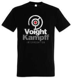 Urban Backwoods Voigt Kampff Interrogation Herren T-Shirt Schwarz Größe 4XL von Urban Backwoods