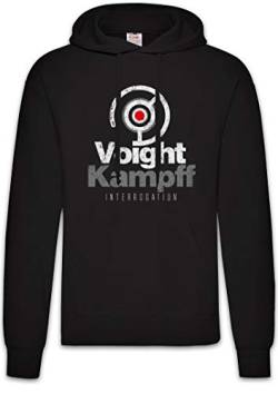 Urban Backwoods Voigt Kampff Interrogation Hoodie Kapuzenpullover Sweatshirt Schwarz Größe M von Urban Backwoods