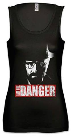 Urban Backwoods Walter White I Am The Danger Damen Frauen Tank Top Shirt Schwarz Größe XL von Urban Backwoods