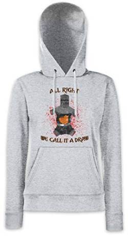 Urban Backwoods We Call It A Draw Damen Kapuzenpullover Hoodie Grau Größe XS von Urban Backwoods