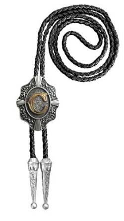 Urban Backwoods Western Letter C Bolotie Western Country Krawatte Bolo Tie von Urban Backwoods