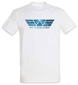 Urban Backwoods Weyland Corporation II Herren T-Shirt Weiß Größe 4XL von Urban Backwoods