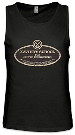 Urban Backwoods Xavier's School for Gifted Youngsters Herren Männer Tank Top Training Shirt Schwarz Größe 5XL von Urban Backwoods