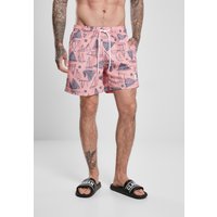 Badeshorts Urban Classics pattern (grandes tailles) von Urban Classics