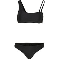 Bikini für Damen Urban Classics recycled asymmetric top von Urban Classics