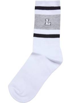 ESPRIT Unisex College Team Socks, Black/heathergrey/White, 47-50 von Urban Classics