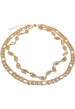 Layering Basic Necklace, gold, one size von Urban Classics