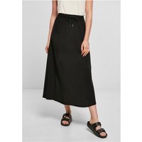 URBAN CLASSICS Jerseyrock Damen Ladies Viscose Midi Skirt (1-tlg) von Urban Classics