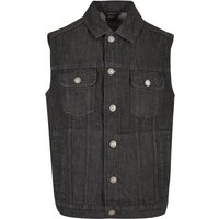 URBAN CLASSICS Jerseyweste Urban Classics Herren Denim Vest (1-tlg) von Urban Classics