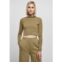 URBAN CLASSICS Langarmshirt Damen Ladies Organic Cropped Turtelneck Longsleeve (1-tlg) von Urban Classics