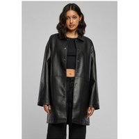 URBAN CLASSICS Lederjacke Ladies Faux Leather Coat von Urban Classics