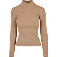 URBAN CLASSICS Rundhalspullover Urban Classics Damen Ladies Rib Knit Turtelneck Sweater (1-tlg) von Urban Classics