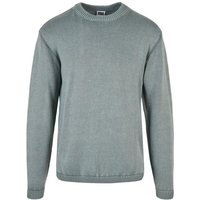 URBAN CLASSICS Rundhalspullover Urban Classics Herren Washed Sweater (1-tlg) von Urban Classics