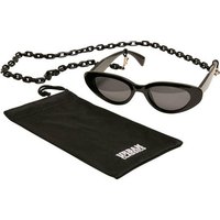 URBAN CLASSICS Sonnenbrille Urban Classics Unisex Sunglasses Puerto Rico With Chain von Urban Classics