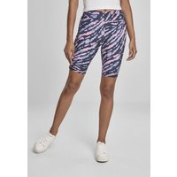 URBAN CLASSICS Stoffhose Damen Ladies Tie Dye Cycling Shorts (1-tlg) von Urban Classics