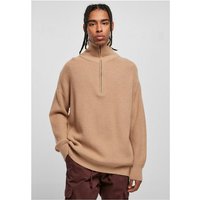 URBAN CLASSICS Sweater Urban Classics Herren Oversized Knitted Troyer (1-tlg) von Urban Classics