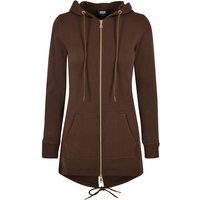 URBAN CLASSICS Sweatshirt Urban Classics Damen Ladies Sweat Parka von Urban Classics