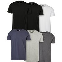 URBAN CLASSICS T-Shirt Basic Tee 6-Pack von Urban Classics