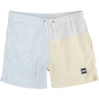 Urban Classics Badeshort - 3 Block Swim Shorts - S bis XXL - für Männer - Größe XL - multicolor von Urban Classics