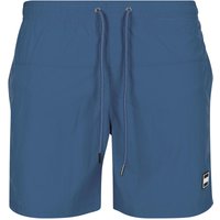 Urban Classics Badeshort - Block Swim Shorts - S bis 4XL - für Männer - Größe L - blau von Urban Classics