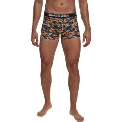 Urban Classics - Boxer Shorts 3er Pack camo / schwarz von Urban Classics