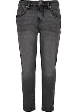 Urban Classics Boy's UCK1437-Boys Stretch Denim Pants, Black Washed, 122/128 von Urban Classics