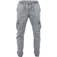 Urban Classics Cargohose - Cargo Jogging Pants - S bis 5XL - für Männer - Größe 3XL - grau von Urban Classics