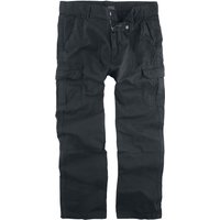 Urban Classics Cargohose - Straight Leg Cargo Pants - W28L30 bis W44L34 - für Männer - Größe W42L34 - schwarz von Urban Classics