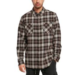 Urban Classics - Checked Roots Shirt Holzfäller Hemd von Urban Classics