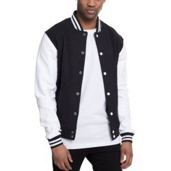 Urban Classics - College Baseball Freizeit Sweat Jacke von Urban Classics