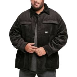 Urban Classics - Corduroy Kord Jacke schwarz von Urban Classics