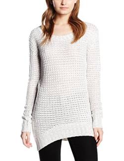 Urban Classics Damen Damen Long Wideneck Sweater Pullover, Navy, X-Large, Weiß (offwhite 555), S von Urban Classics
