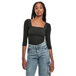 Urban Classics Damen Gerecycled met 3/4 mouwen Body, Schwarz, 3XL EU von Urban Classics